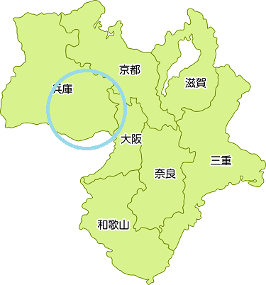兵庫県map